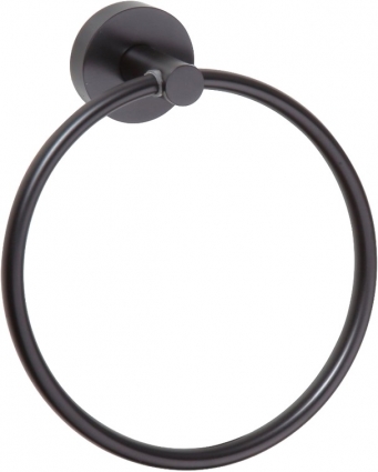 Полотенцедержатель Sapho X-Round XB402 черный, подвесной