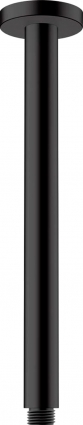 Кронштейн для верхнего душа Hansgrohe Vernis Blend 27805670 черный штанга 34 см,  в современном стиле
