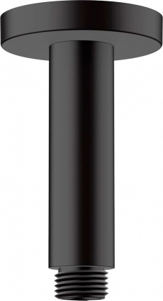 Кронштейн для верхнего душа Hansgrohe Vernis Blend 27804670 черный штанга 14 см,  в современном стиле