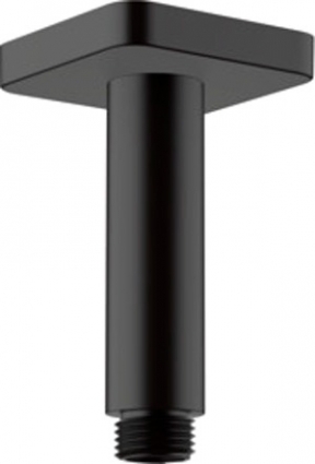 Кронштейн для верхнего душа Hansgrohe Vernis Shape 26406670 черный штанга 14 см,  в современном стиле