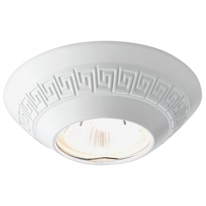 Встраиваемый светильник Ambrella light Desing D1158 W в классическом стиле, цвет белый