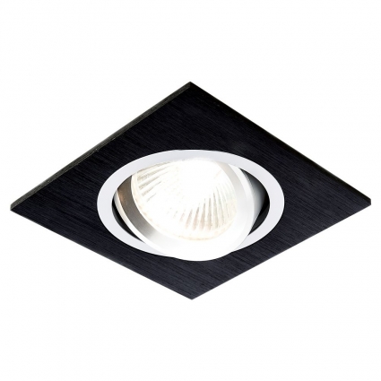 Встраиваемый светильник Ambrella light Classic A601 BK в современном стиле, цвет черный