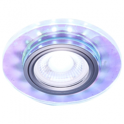 Встраиваемый светодиодный светильник Ambrella light Led S211 PR в современном стиле, цвет хром