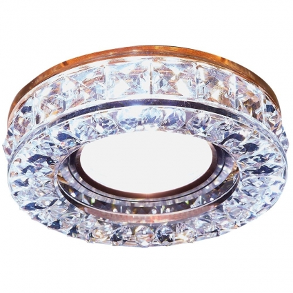 Встраиваемый светодиодный светильник Ambrella light Led S241 BR в классическом стиле, цвет коричневый