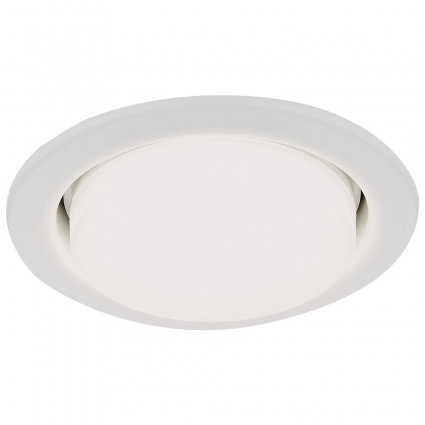 Встраиваемый светильник Ambrella light GX53 Classic G101 W в современном стиле, цвет белый