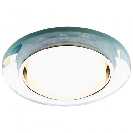 Встраиваемый светильник Ambrella light GX53 Classic G8077 CH в современном стиле, цвет хром