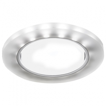 Встраиваемый светодиодный светильник Ambrella light GX53 LED G214 CH/WH в современном стиле, цвет белый