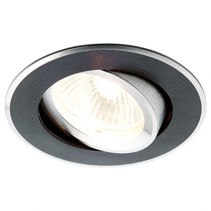 Встраиваемый светильник Ambrella light Classic A502 BK в современном стиле, цвет черный