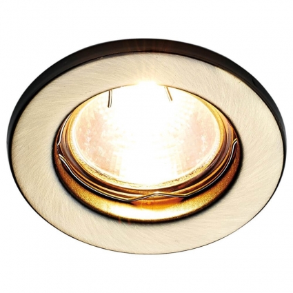 Встраиваемый светильник Ambrella light Classic FT9210 SB в современном стиле, цвет бронза