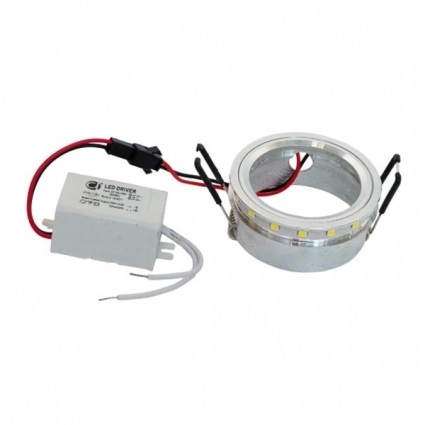 Встраиваемый светильник Ambrella light 102 Led Set Step цвет хром, мощность 50 Вт