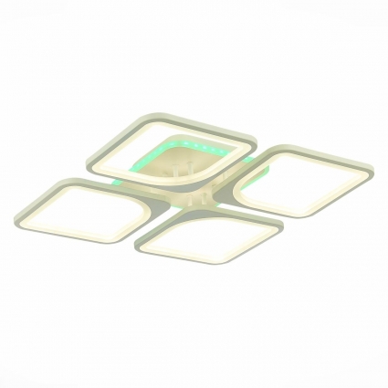 Потолочная светодиодная люстра Evoled Valenta SLE500452-04RGB в стиле Хай-тек, цвет белый