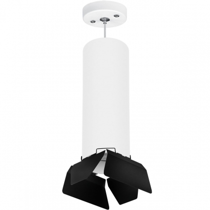 Подвесной светильник Lightstar Rullo (216496+590086+202487) RP6496487 в стиле Хай-тек, цвет белый