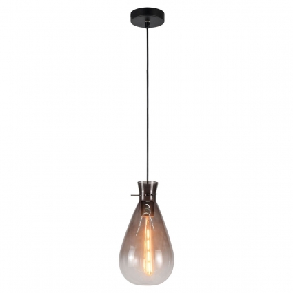 Подвесной светильник Lussole Loft Kodiak LSP-8416 в стиле лофт, цвет серый