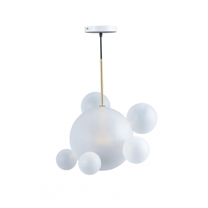 Подвесной светильник Loft IT Bolle 2030-P6 в стиле Хай-тек, цвет белый