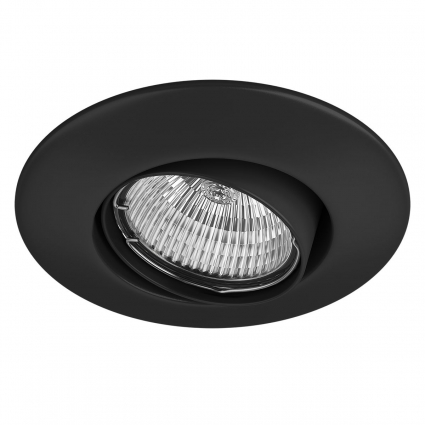 Встраиваемый светильник Lightstar Lega 11 011057 в современном стиле, цвет черный