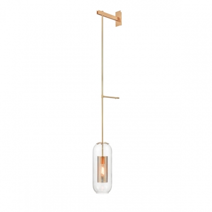 Бра Vele Luce Coro VL5524W11 в стиле модерн, цвет латунь, мощность 60 Вт
