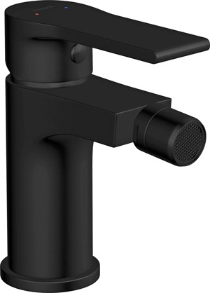 Смеситель Cersanit Brasko Black 63110 для биде однорычажный, черный