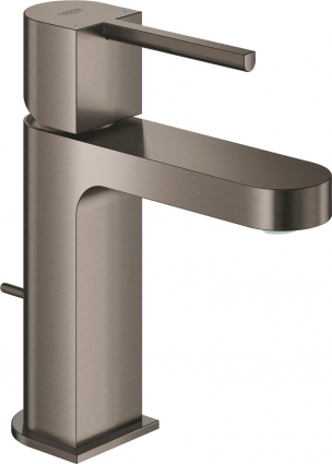 Смеситель Grohe Plus 32612AL3 для раковины, темный графит, однорычажный, черный
