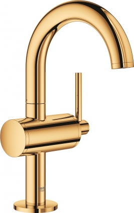 Смеситель Grohe Atrio New 32043GL3 для раковины, холодный рассвет, однорычажный, золото