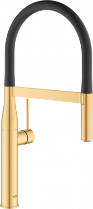 Смеситель Grohe Essence New 30294GN0 для кухонной мойки, холодный рассвет, однорычажный, золото