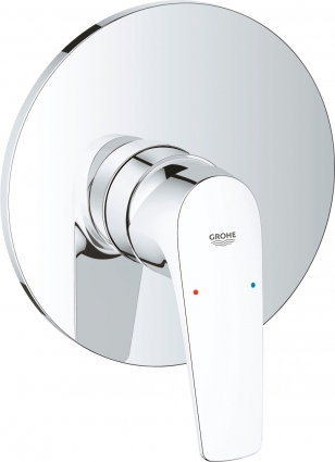 Смеситель Grohe StartFlow 29116000 С ВНУТРЕННЕЙ ЧАСТЬЮ для душа, хром, однорычажный