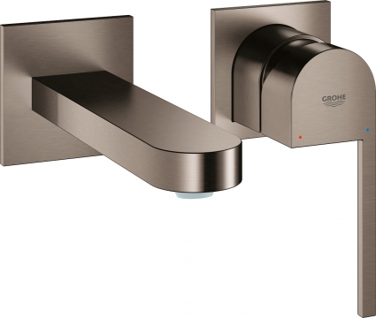 Смеситель Grohe Plus 29303AL3 для раковины, темный графит, однорычажный, черный