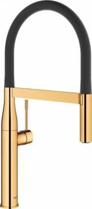 Смеситель Grohe Essence New 30294GL0 для кухонной мойки, холодный рассвет, однорычажный, золото