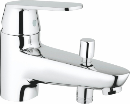 Смеситель Grohe Eurosmart Cosmopolitan 32836000 на борт ванны, хром, однорычажный, длина излива 14.6 см