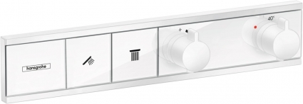 Термостат Hansgrohe RainSelect 15380700 для душа, белый матовый, термостат