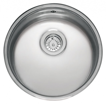 Мойка кухонная Reginox L18 390 LUX OKG сталь глянцевая, круглая, 44x44 см