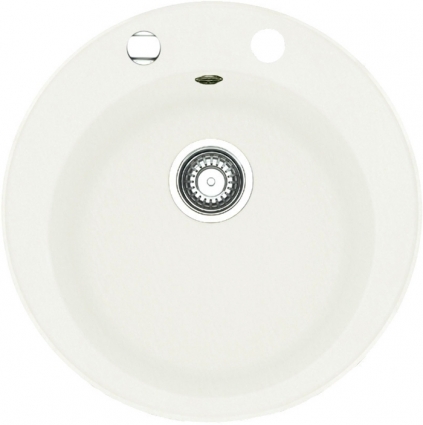 Мойка кухонная Franke Ronda ROG 610-41 ваниль круглая, 51x51 см
