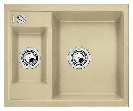 Мойка кухонная Blanco Metra 6 шампань прямоугольная, 61.5x50 см