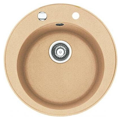 Мойка кухонная Franke Ronda ROG 610-41 бежевый круглая, 51x51 см