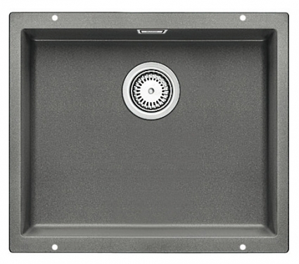 Мойка кухонная Blanco Subline 500 U аллюметаллик прямоугольная, 53x46 см