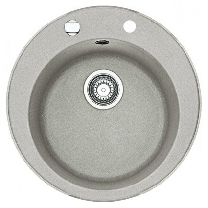 Мойка кухонная Franke Ronda ROG 610-41 серебро круглая, 51x51 см