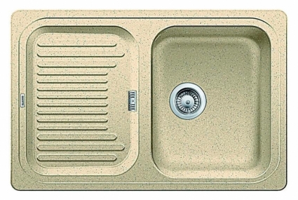 Мойка кухонная Blanco Classic 45S шампань глянцевая, прямоугольная, 78x51 см