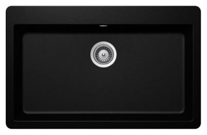 Мойка кухонная Schock Montano 90 (N-100XL) магма прямоугольная, 83.8x53 см