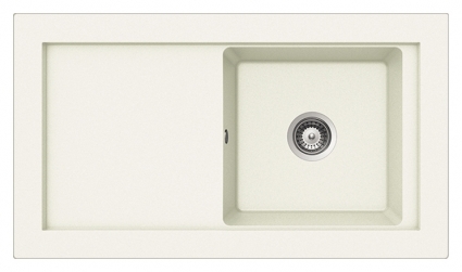 Мойка кухонная Schock Domus 45D (D-100) альпина матовая, прямоугольная, 92x52.5 см