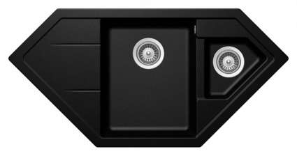 Мойка кухонная Schock Signus 90C (C-150) магма матовая, многоугольная, 100.2x50 см