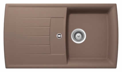 Мойка кухонная Schock Lotus 50D (D-100) монако матовая, прямоугольная, 88x50 см
