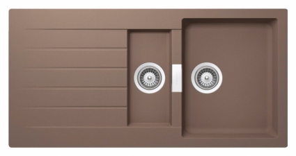 Мойка кухонная Schock Signus 60D (D-150) монако прямоугольная, с крылом, 100x50 см
