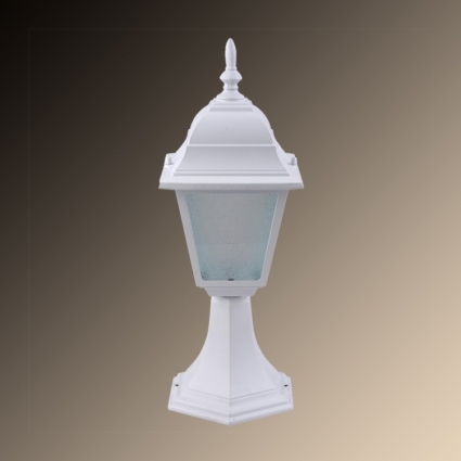 Уличный светильник Arte Lamp Bremen A1014FN-1WH в морском стиле, цвет белый