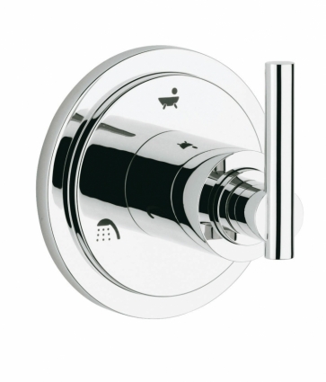 Внешняя панель для встраиваемого переключателя на 3 положения GROHE Atrio neutral