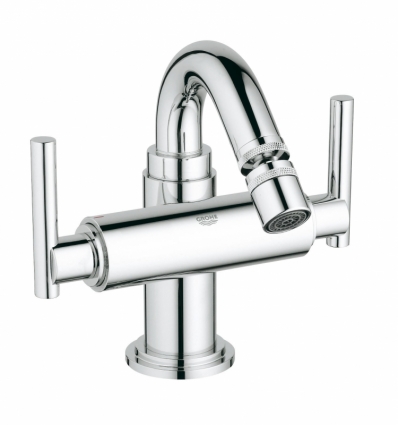 Смеситель для биде GROHE Atrio Jota с донным клапаном, двухвентильный, хром