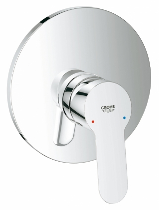 Смеситель для душа GROHE BauEdge (со встраиваемым механизмом) однорычажный, хром