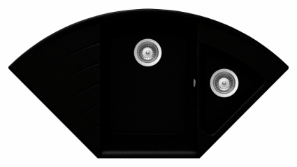 Мойка кухонная Schock Lotus 90С (С-150) пуро матовая, многоугольная, 108.2x57.5 см