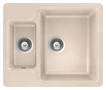 Мойка кухонная Schock Cambridge 60 эверест матовая, прямоугольная, 61x51 см