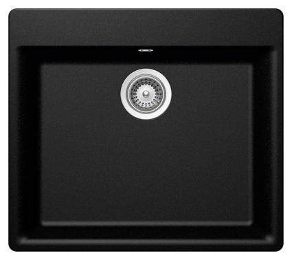 Мойка кухонная Schock Galaxy 60 (N-100) магма прямоугольная, 60x53 см