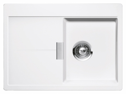 Мойка кухонная Schock Horizont 40D Small (D-100S) поларис матовая, прямоугольная, 68x50 см