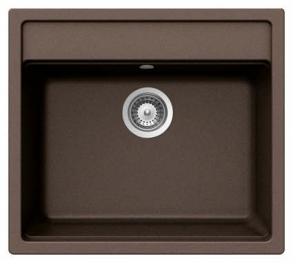 Мойка кухонная Schock Vero 60 (N-100) бронза прямоугольная, 57x51 см